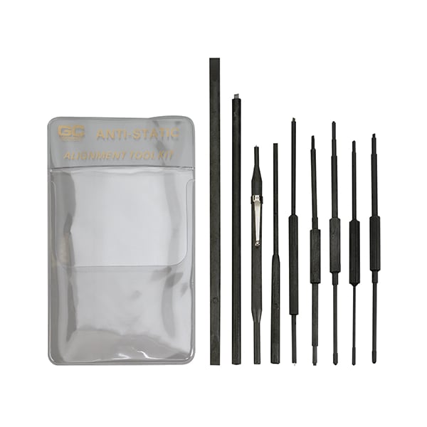 Gc Electronics Tool Kit Alignment AntiStatic Black AS5007 Zoro